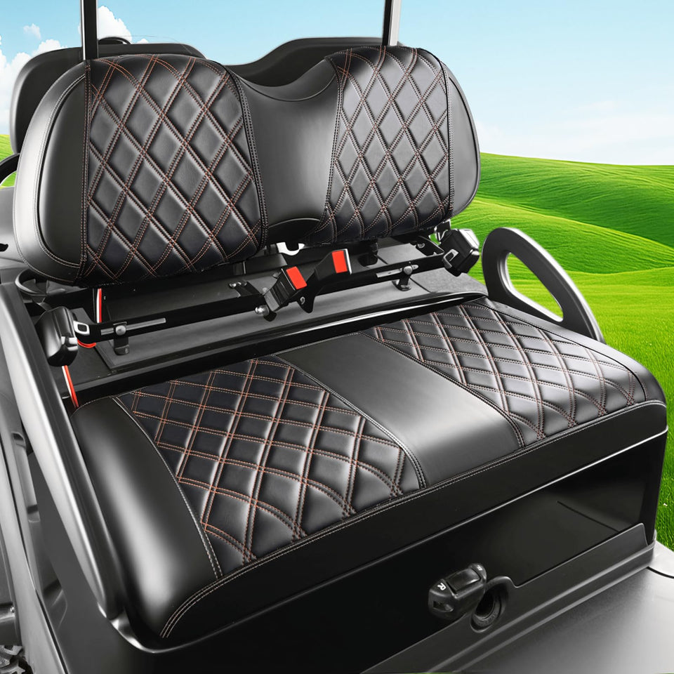 DRIVE UP diamond seat cover for front cushion protects Club Car Precedent seats from wear
