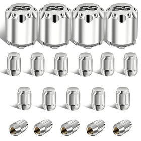 Drive Up hub caps four chrome discs for EZGO Club Car compatibility and enhanced style