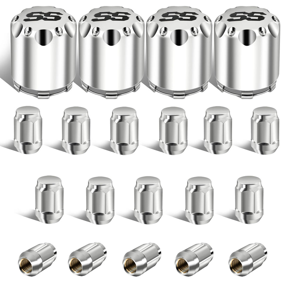 Drive Up hub caps four chrome discs for EZGO Club Car compatibility and enhanced style