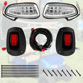 Drive Up EZGO RXV LED headlights upgrade for clearer night driving