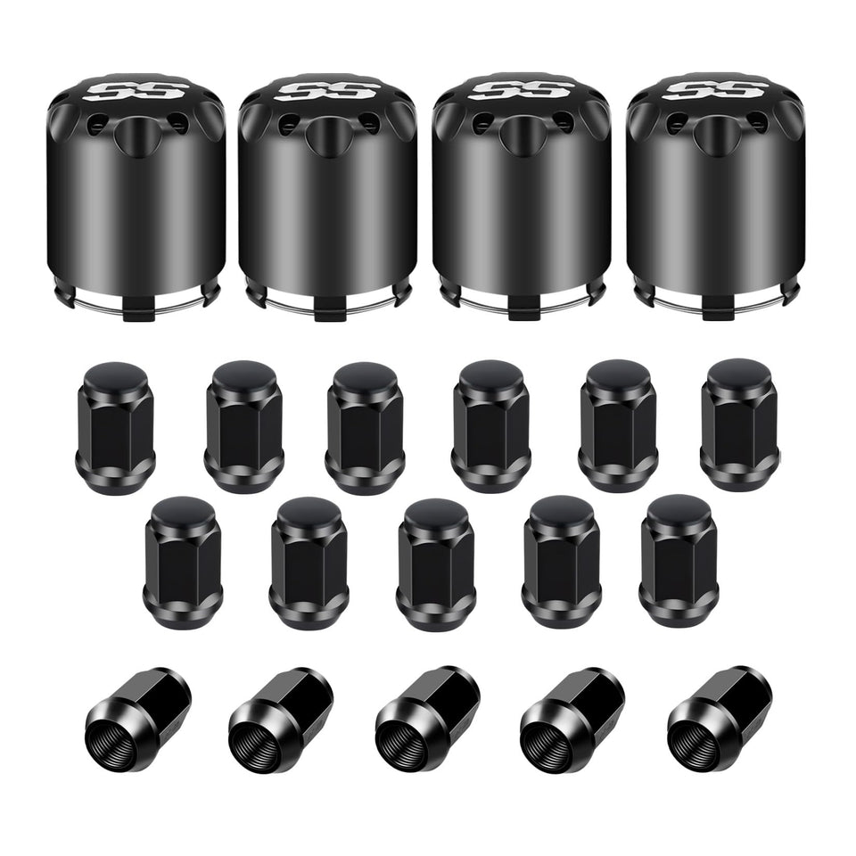 DRIVE UP hub cap chrome-black on EZGO and Club Car models adds durable shine