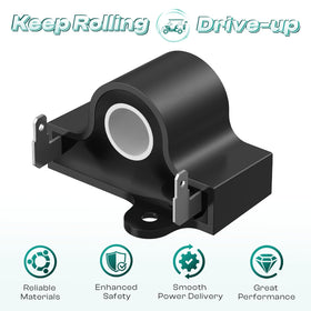 Drive Up throttle sensor and EZGO DCS system interface for smooth acceleration