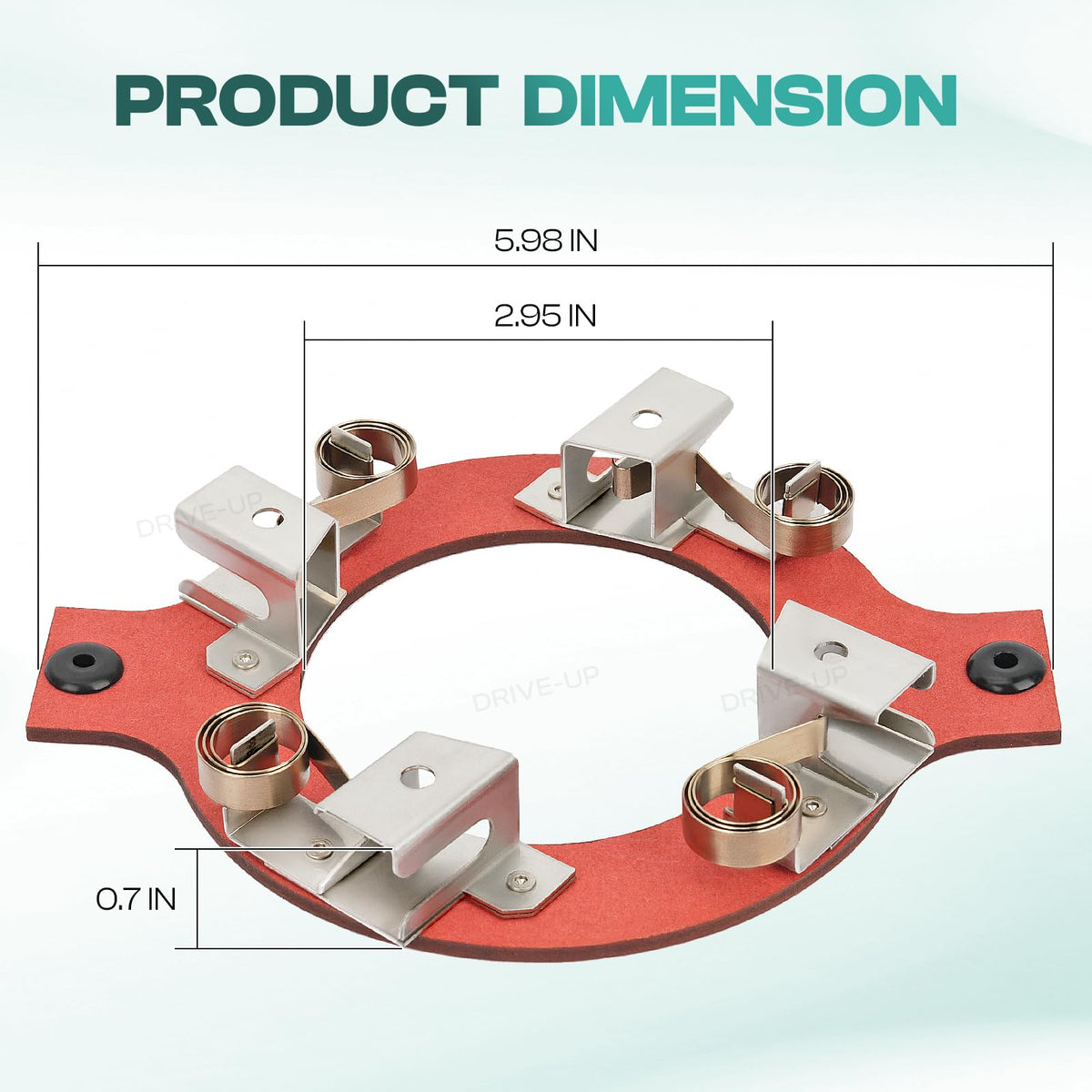 Easy installation helps you complete maintenance with minimal tools