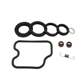 DRIVE UP Kawasaki FE290/FE350 components organized by type for easy inspection.