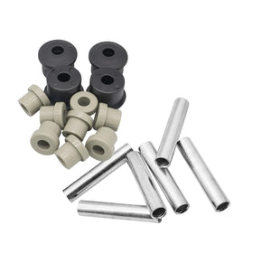 Drive Up large rubber bushings for durable rear suspension support.
