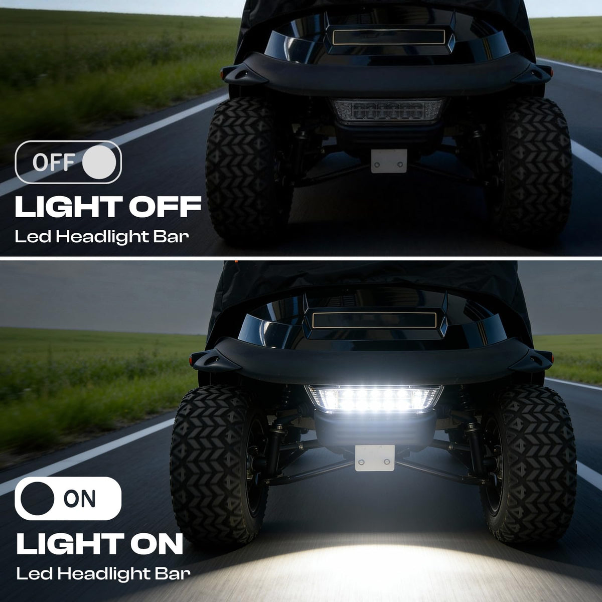 DRIVE UP LED design offers lower energy use and potential longer battery life.