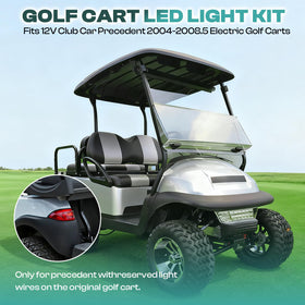 Drive Up LED kit on a 2004–2008 Club Car Precedent.