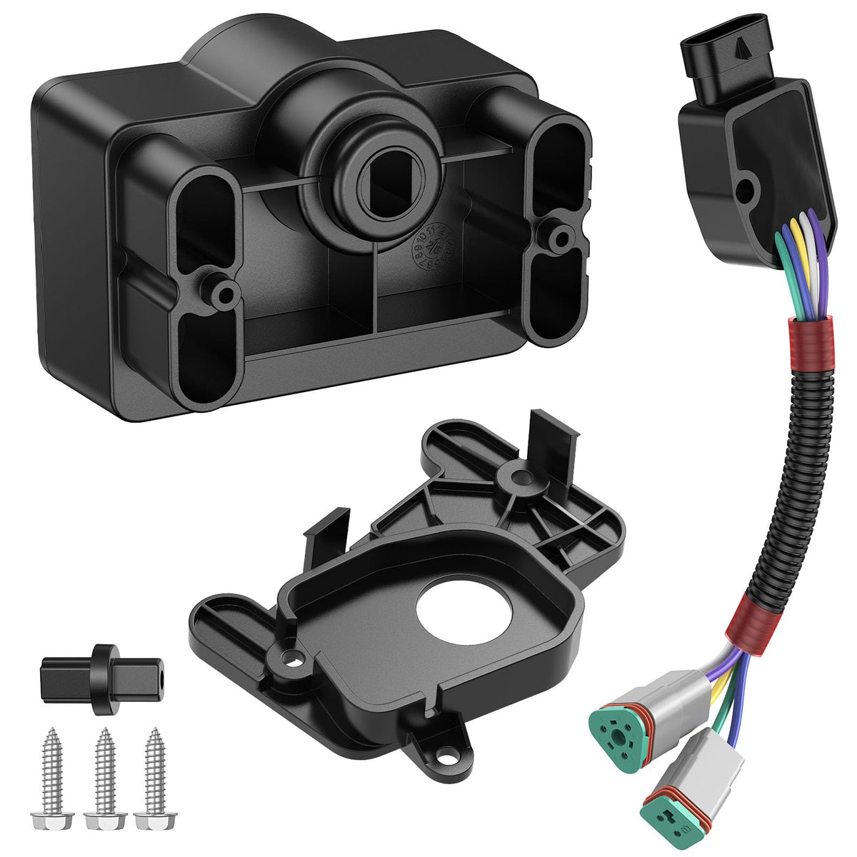 DRIVE UP MCOR3 kit front view for throttle upgrade on Club Car Precedent