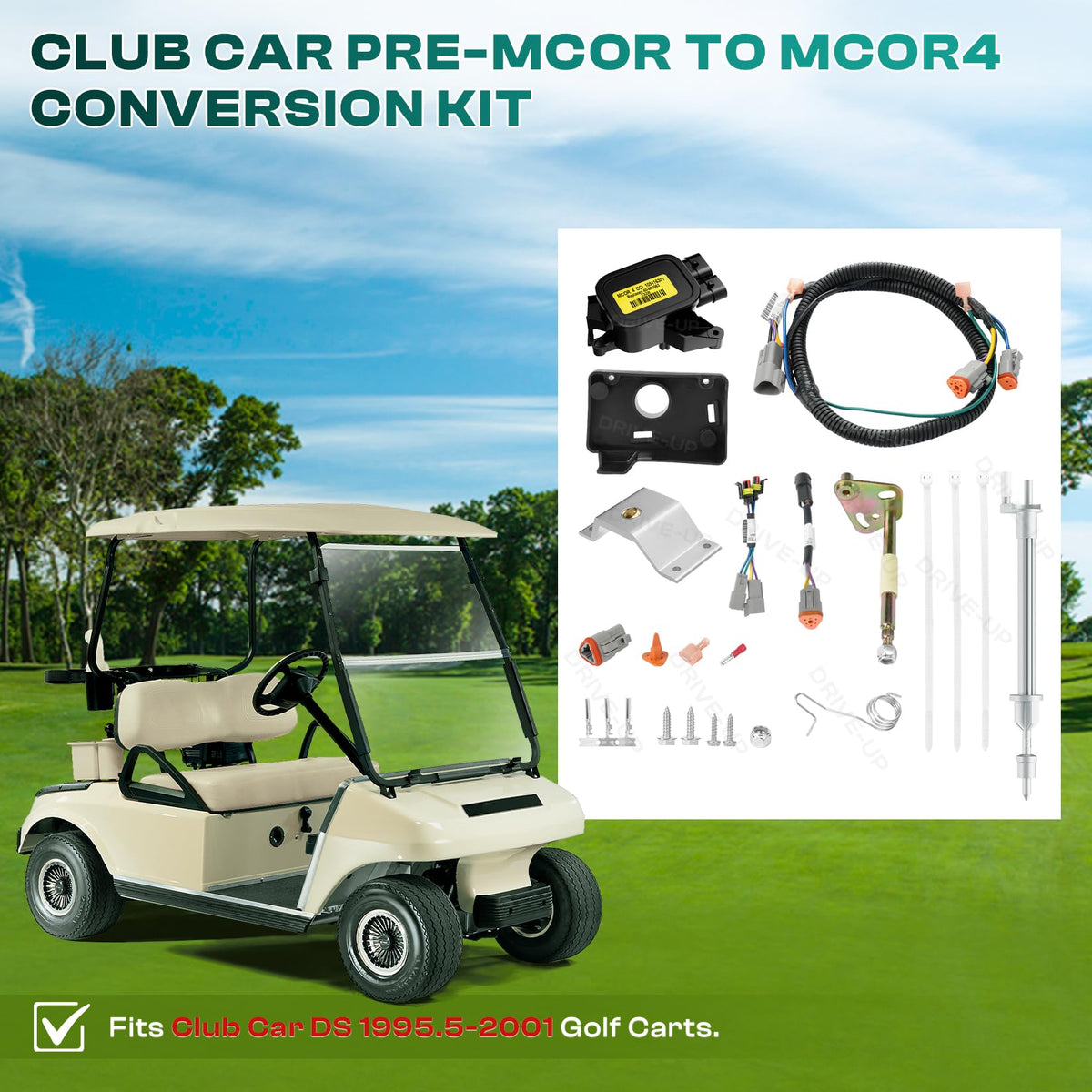 Drive Up MCOR4 installation process showing wiring alignment for a smooth throttle upgrade