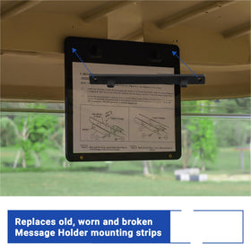 Drive Up five-pack mounting strips with included screws and nuts