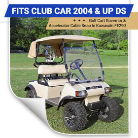 Drive Up OEM numbers 102336101 and 102336001 replacement cables for Club Car DS