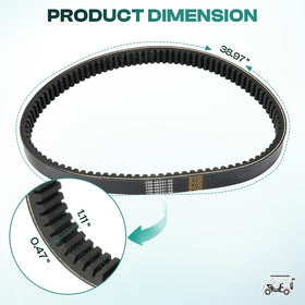 DRIVE UP OEM replacement for J38-46241-00 fitment in Yamaha carts.