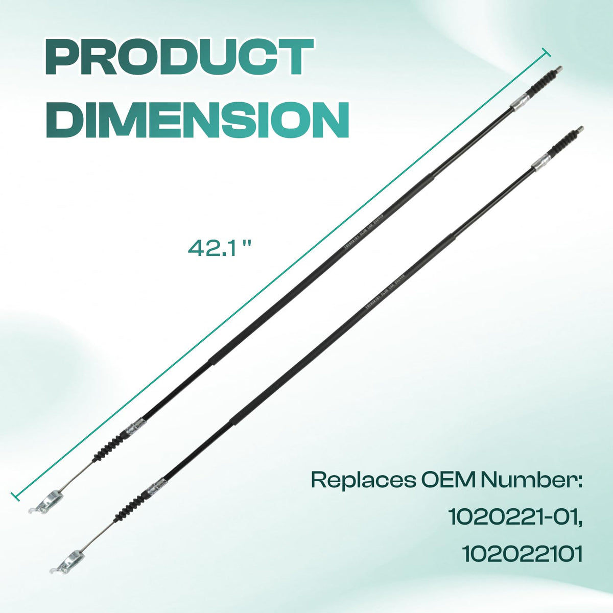Drive Up OEM replacement numbers 102022101, ensures compatibility with Club Car DS.
