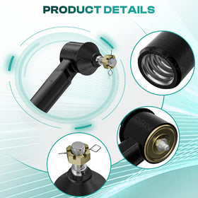 Drive Up outer ball joint closeup for EZ-GO TXT promotes reliable steering.