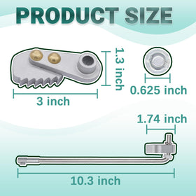 Drive Up hardware set includes all components for straightforward installation.
