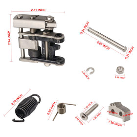 Drive Up 3-teeth parking mechanism block for Precedent alignment.