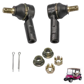 Drive Up RXV tie rod end assembly improves steering precision for EZGO RXV carts.