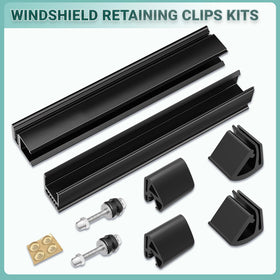 Drive Up screws and nuts with rubber sleeve ensure secure assembly.
