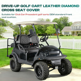 Drive Up brown stitching detail adds durability and premium look