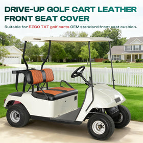 Drive Up seat-cover dimensions fit EZGO TXT seats for proper sizing