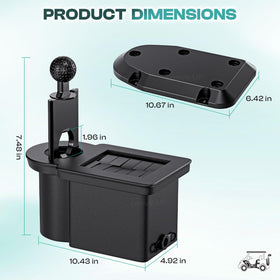 Drive Up side drain port lets you change water quickly during cleaning.