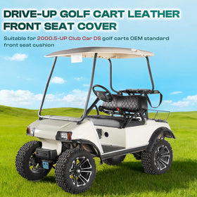 Drive Up Soft sponge lining offers gentle support during long golf cart trips.