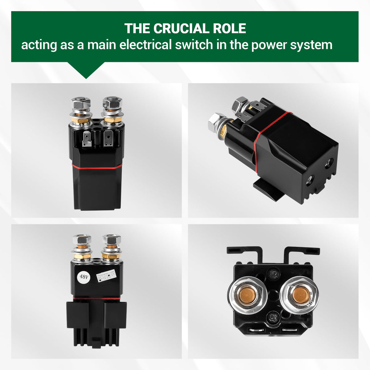 Solenoid replacement enables cross-model upgrades for DRIVE UP Club Car DS/Precedent/Tempo