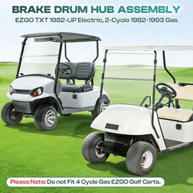 DRIVE UP star spline engagement visual shows proper fit with EZGO TXT.