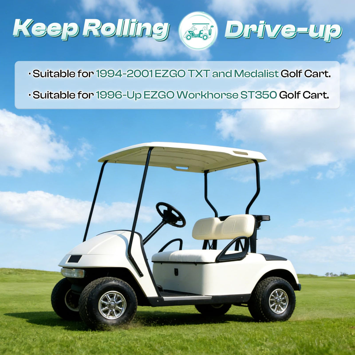 DRIVE UP steering gear box close-up highlights durable steel and precision fit