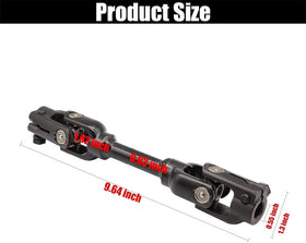 Installation step for DRIVE UP steering joint on Yamaha G22 cart