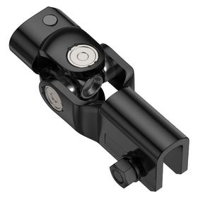 Drive Up steering yoke closeup reveals durable metal construction for EZGO RXV