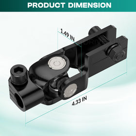 Variable-angle transmission in Drive Up yoke offers flexible steering control