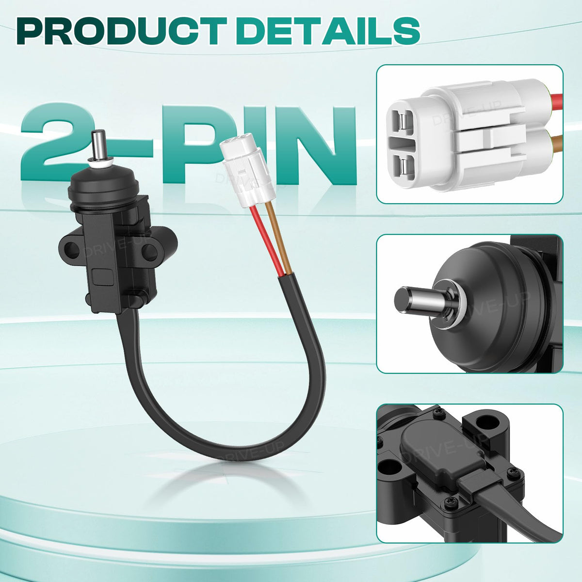DRIVE UP stop switch package ready for replacement in Yamaha carts.