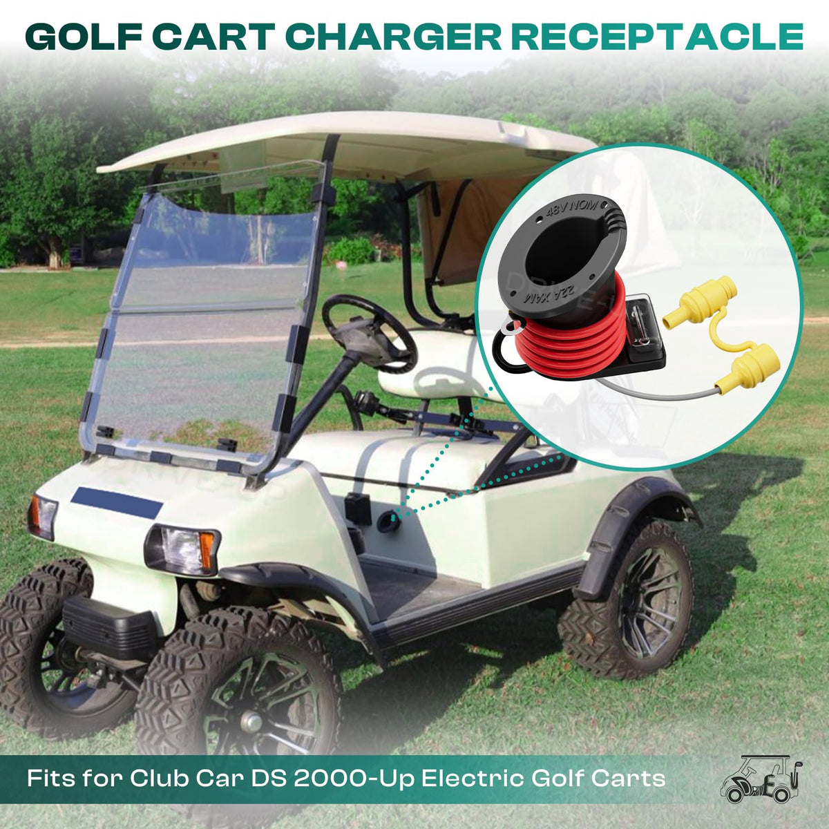 Drive Up OEM 101846801 compatible part ready to replace worn charging port.