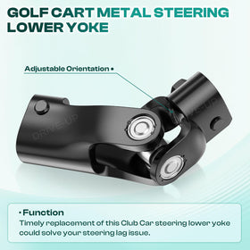 DRIVE UP Tempo lower yoke for precise steering control.