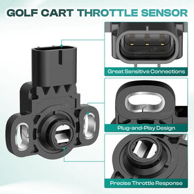 Drive Up throttle sensor packaging keeps parts protected during shipping.