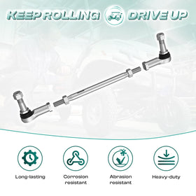 Drive Up tie rod ends and nuts included help quick, secure installation.
