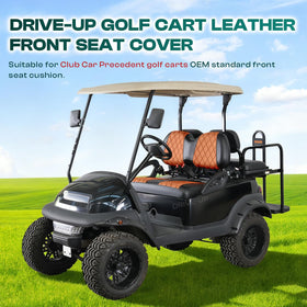Drive Up waterproof PVC seat cover protects against spills for easy cleanup.