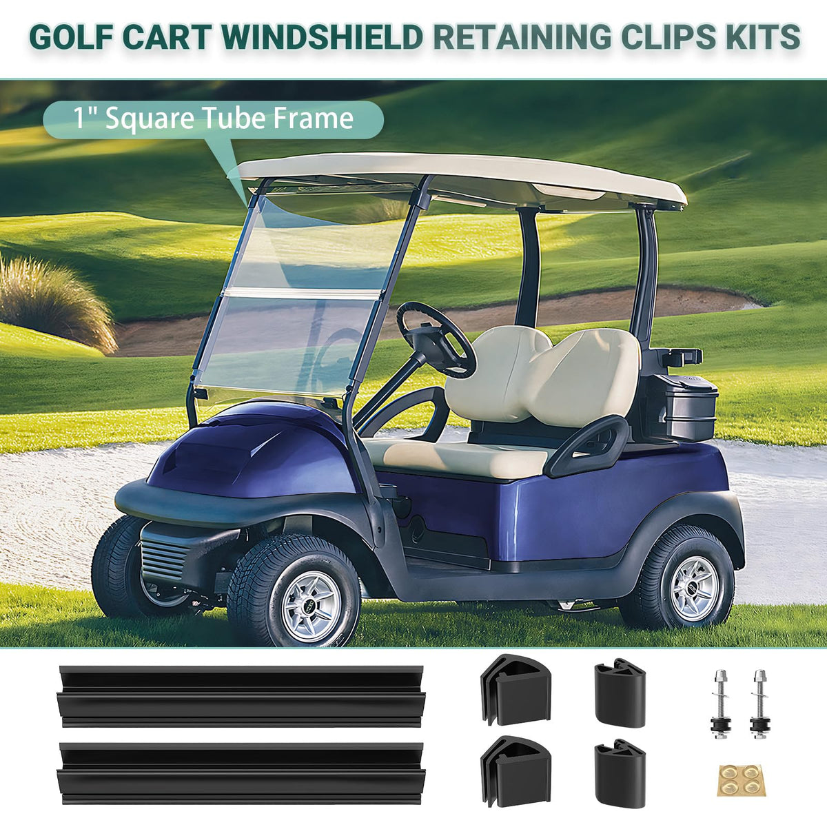 Drive Up clip package includes all hardware for installation.