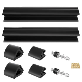 Drive Up sash clips for Club Car Precedent secure the windscreen.
