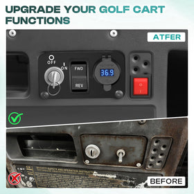 DRIVE UP wiring harness connections simplify installation and wiring.