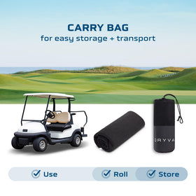 Machine washable seat covers for quick cleanup after trips.