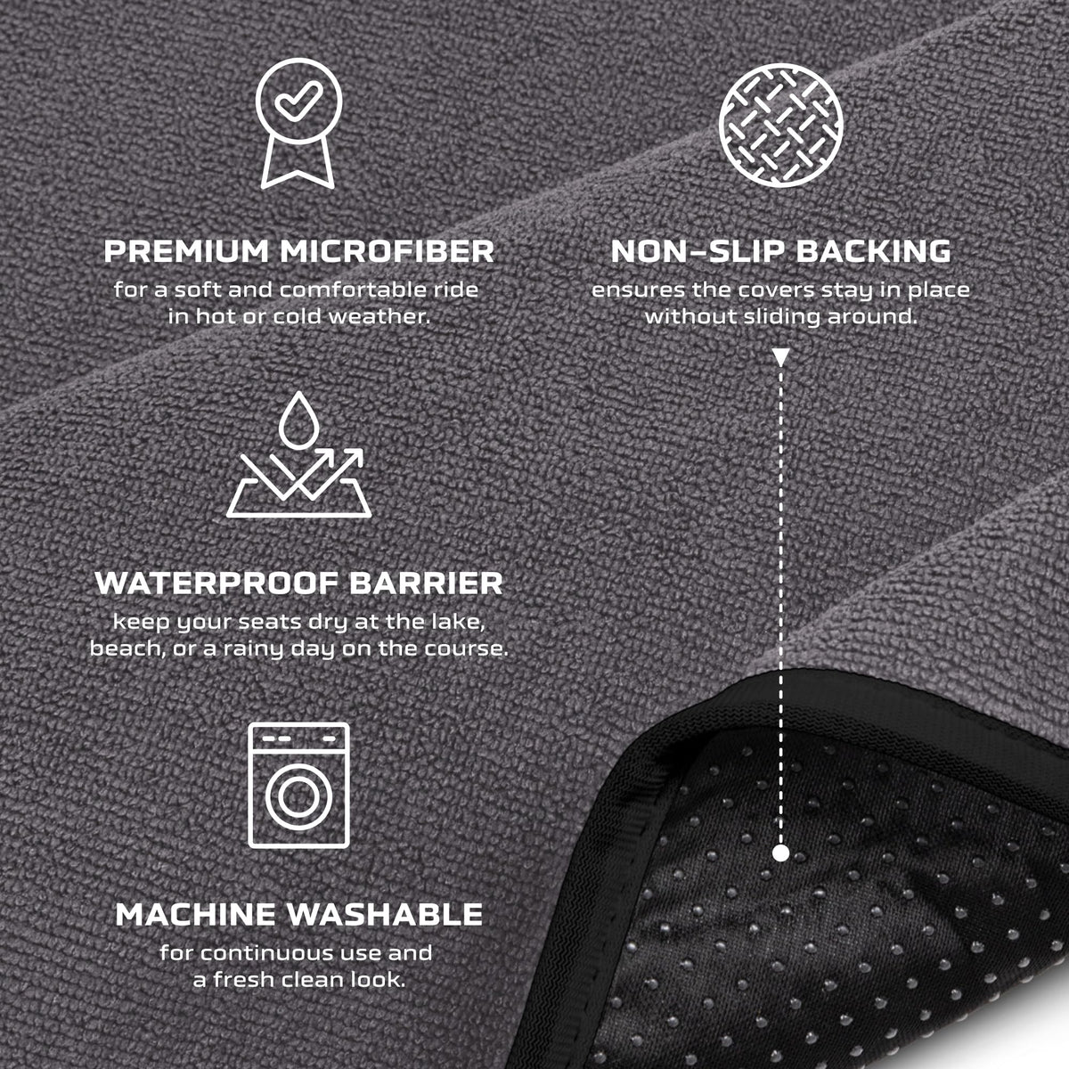 Dryva non-slip grips close-up shows stable fit during rides.