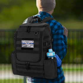 DSLEAF Disc Golf Bag padded straps for comfortable carry on rounds