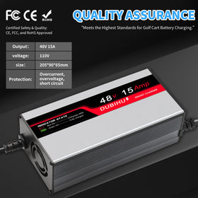 DUBIHU 48V charger is portable and easy to store.