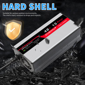 DUBIHU multi-protection with overheating and short-circuit indicators.