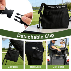 Duluvop waterproof inner liner protects contents during wet rounds