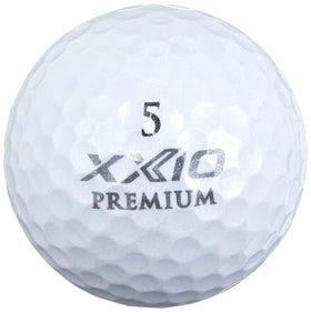 DUNLOP Xexio Premium Golf Balls Royal Platinum pack view highlighting balanced feel and control.