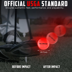 DURARANGE GlowStrike auto reset timer keeps balls glowing after each impact.
