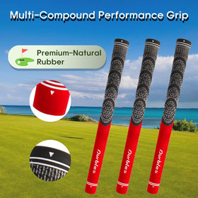 Durbles alignment arrows help quick, consistent grip setup.